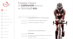 Desktop Screenshot of cologneclassic.de